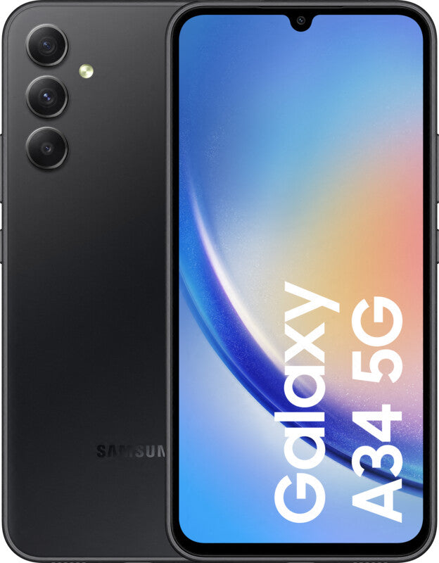 Samsung Galaxy A34 5G SM-A346 Dual Sim 256GB Black NEU-EU